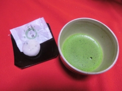 Macha thee en Mochi